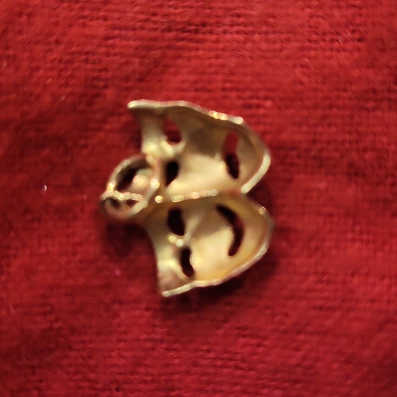14 kt Gold Comedy and Tragedy Mask Pendant - Picture 2 of 3